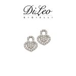 DI LEO Orecchini con diamanti ct compl. 0,56 oro bianco 18 KT Daydream65/04