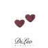DI LEO Orecchini cuore con rubino Daydream68/02