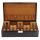 Scatola porta orologi 10 posti marrone 609704