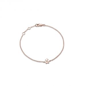 Bracciale Le Bebé femminuccia in oro rosa con diamante Ref. LBB326