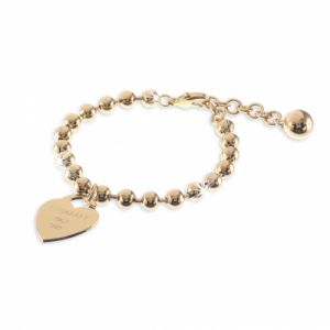 UNOAERRE Bracciale cuore in bronzo dorato EXB4024000-1313