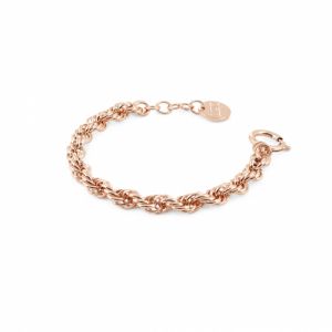 UNOAERRE Bracciale a corda in bronzo rosato EXB4434000-1664