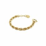 UNOAERRE Bracciale a corda in bronzo dorato EXB4434000-1663