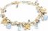 ISHWARABracciale doppio filo con tre farfalle pendenti I Ali per Volare SS0404BR/BL