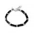 GIOVANNI RASPINI Bracciale Obsidian, 22 cm 11863L