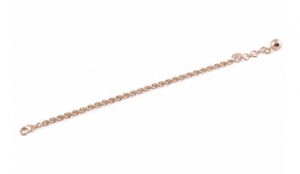 UNOAERRE Bracciale a corda in bronzo rosato piccolo EXB4324000-1592