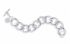 UNOAERRE Bracciale a catena in bronzo argentato EXB1895000-0709