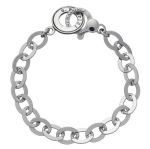 GIOVANNI RASPINI Bracciale Maglia Ovale, 22,5 cm 06426