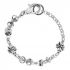 GIOVANNI RASPINI Bracciale Due Quadrifogli, 20 cm 10156