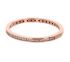 BRONZALLURE Bracciale Rigido con Cubic Zirconia Quadrate Taglio Princess WSBZ02266.WR