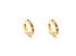 GIOVANNI RASPINI Orecchini HUGGIE CRYSTAL COLOR GOLD 11969