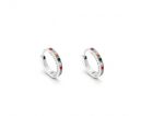 GIOVANNI RASPINI Orecchini HUGGIE CRYSTAL COLOR 11955