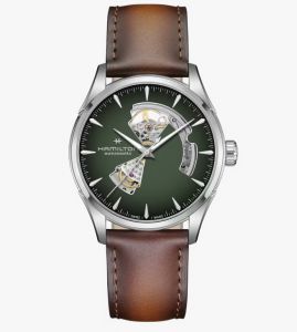 HAMILTON JAZZMASTER OPEN HEART AUTO 42MM H32705560