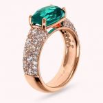 BRONZALLURE Anello WSBZ02366.GRN-CZ-14