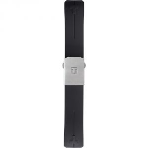 TISSOT Cinturino caucciù nero T603026461