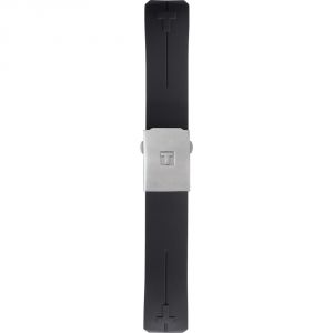 TISSOT Cinturino caucciù nero T603026461