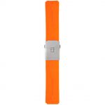 TISSOT Cinturino caucciù arancione T603026664