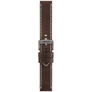 TISSOT Cinturino pelle marrone T600041404
