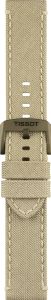 TISSOT Cinturino stoffa beige T604043385