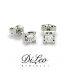 DI LEO Orecchini con diamanti ct compl. 0,04 oro bianco 18 KT Daydream10/01