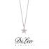 DI LEO Girocollo Stella Pavè con diamanti ct compl. 0,07 oro bianco 18 KT Daydream35/02